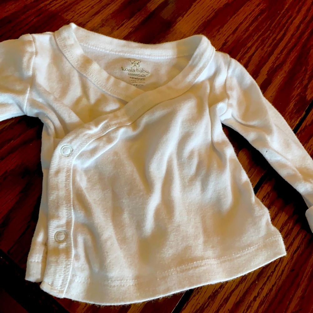 Boys Cute White Top